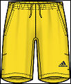 [Pre-Order] Adidas Mens Comp Bermuda Shorts 07/08 Yellow