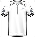 Adidas Mens Comp Theme Polo 06/08 White
