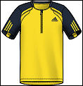 Adidas Mens Comp Theme Polo 07/08 Yellow/Black