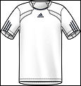 Adidas Mens Comp Tee 06/08 White