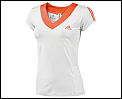 Adidas Women's Comp Capsleeve 06/08 White/Orange