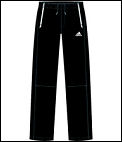Adidas Mens Edge Warm-Up Pants 01/08 Black