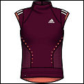 Adidas Womens Comp Capsleeve 01/08 Cherry/Wood