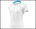 Adidas Womens Edge Capsleeve 01/08 White/Cyan