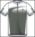 Adidas Mens Edge Theme Polo 03/08 Grey/White