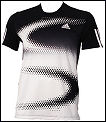 Adidas Mens Edge Tee 03/08 Black/White