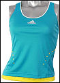 Adidas Womens Comp Top 03/08 Cyan