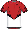 Adidas Mens Comp Theme Polo 03/08 Red