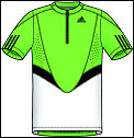 Adidas Mens Comp Theme Polo 01/08 Green/White