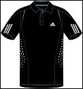 Adidas Mens Comp Trad Polo 01/08 Black/White
