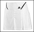 Adidas Womens Response Court Skort 01/08 White