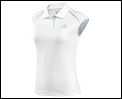 Adidas Girls Respose Court Capsleeve White/light blue
