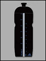 Adidas 750ml Sports Drinks Bottle 03/08 Black