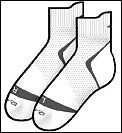 Adidas Tennis Ankle Socks - white/grey