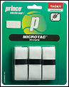 Prince Microtac Overgrips White 3 Packs (9 Grips)
