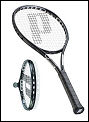 Prince O3 Speedport Black Tennis Racket + Free Balls (rrp �160)