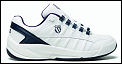 K-Swiss Childrens Optim Omni White/Navy (Small Sizes)