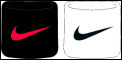 Nike Multipack Wristbands Black/Red & White/Black