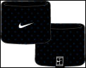 Nike womens tennis wristband - black