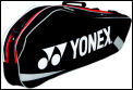 Yonex Tour 7820 Badminton 3 Racket Bag 08 Black/Red
