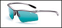 Bolle Warrant Sunglasses - Plating Titanium Frame, Competivision Gun