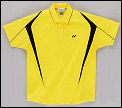 Yonex Mens Polo Shirt Yellow/Black 07 (rrp �30)