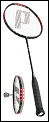Prince O3 Red Badminton Racket (rrp �79.99)