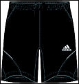 Adidas Boys Comp Shorts Black 07