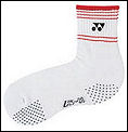 Yonex Unisex Badminton Socks white/Red 07(rrp �6)