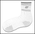 Yonex Unisex Badminton Socks Silver 07(rrp �6)