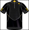 Adidas Boys Comp Theme Polo Black/Gold 07