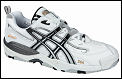 Asics Mens Gel Encourage Tennis Shoes- White/Black (rrp �70)