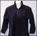 Roscoes girls polar fleece-black (rrp=�30)