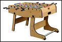 J & R 4' 6' Football Table Green