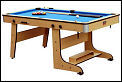 J & R 6' Pool Table Blue (rrp �230)