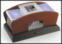 BCE Card Shuffler Black/Mahogany