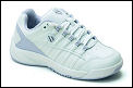 K-Swiss Girls Optim Carpet White/Lavender Tennis Shoes