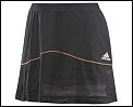 Adidas Girls Comp Skort Black/Gold 07 (rrp �22.99)