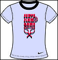 Nike Girls Graphic Tennis Tee Lilac 06(rrp �12)