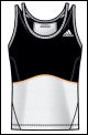 Adidas Girls Comp Tank Black/White