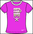 Nike Girls Tennis Graphic Tee 06) Purple(rrp �12)