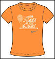 Nike Girls Graphic Tee Orange (QOC) (rrp �12)