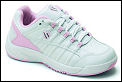 K-Swiss Girls Optim Carpet Tennis Shoes White/Pink