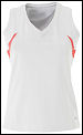 Ellesse Girls Izzi V Neck Tank White 07