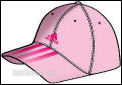 Adidas Womens 3s Fading Cap Frost Pink 2006