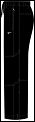 Nike Mens Soft Nylon Pant Open Hem Black/White 11/06