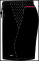 Nike Mens Dri Fit Control Shorts Black/Red 07 (rrp �26.99)