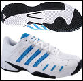 Adidas Mens Tirand II Tennis Shoes White/Blue (rrp �50)