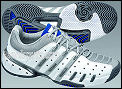 Adidas Mens Barricade 4 IV White/Power Grey Tennis Shoes (rrp �85)