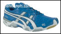 Asics Gel Sensei Indoor Shoes Silver/Blue (rrp �80)